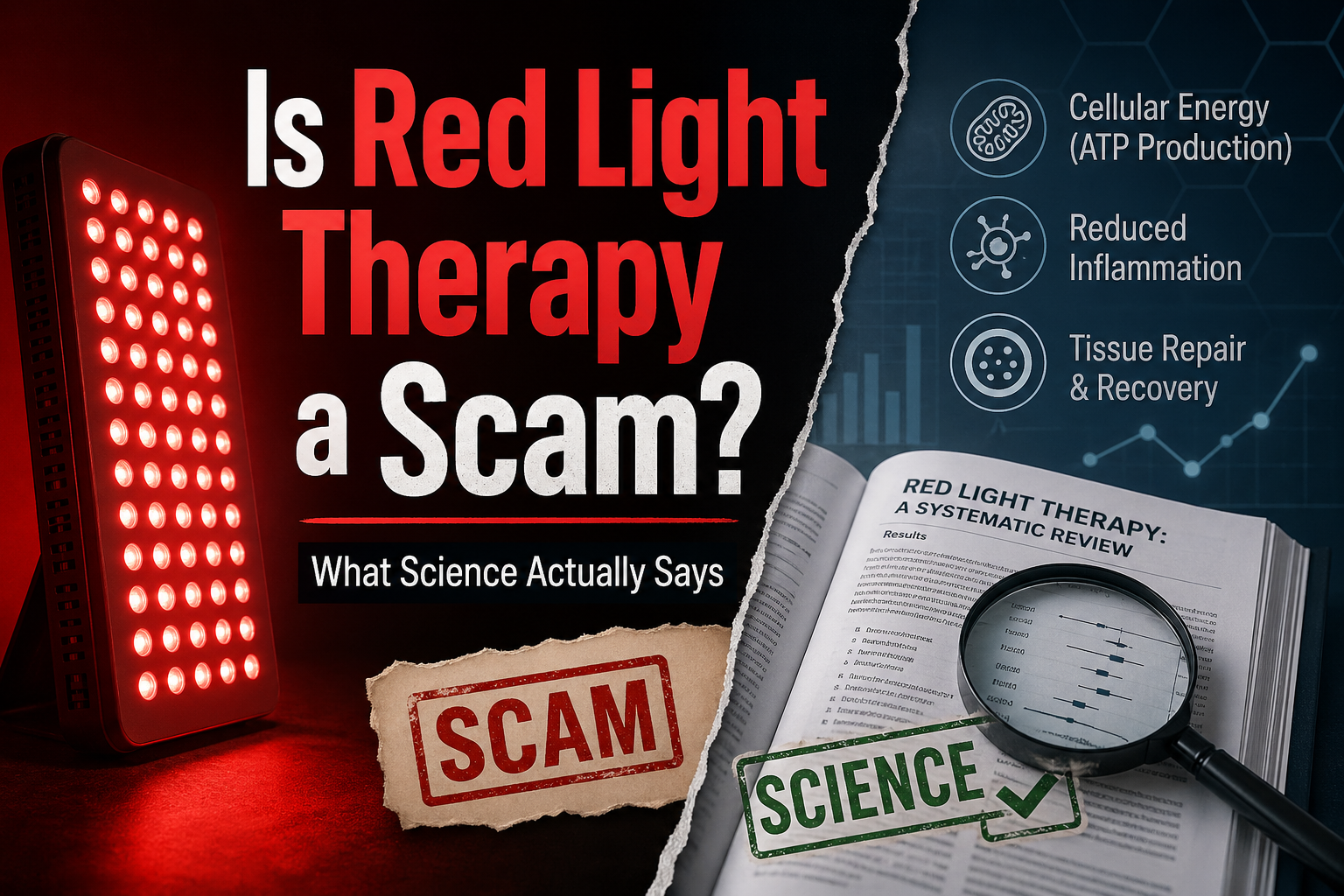 Is Red Light Therapy a Scam? What Science Actually Says