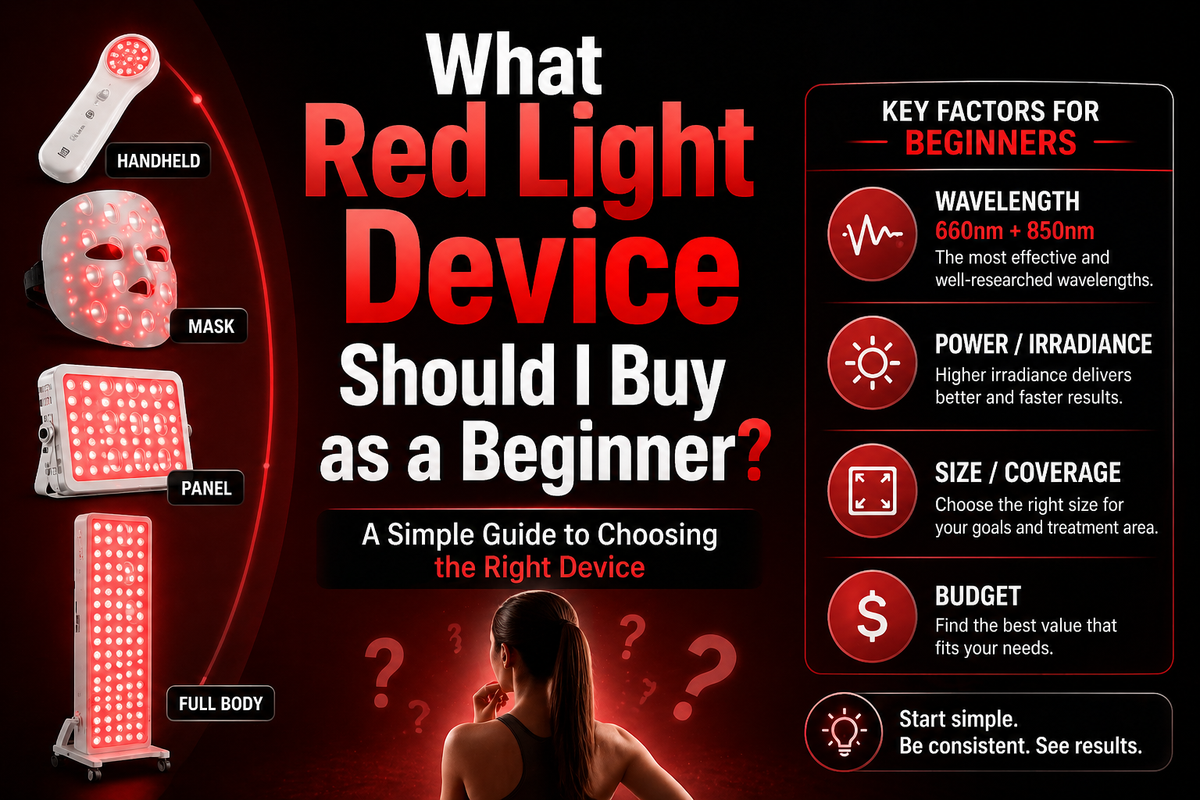 What Red Light Device Should I Buy as a Beginner?