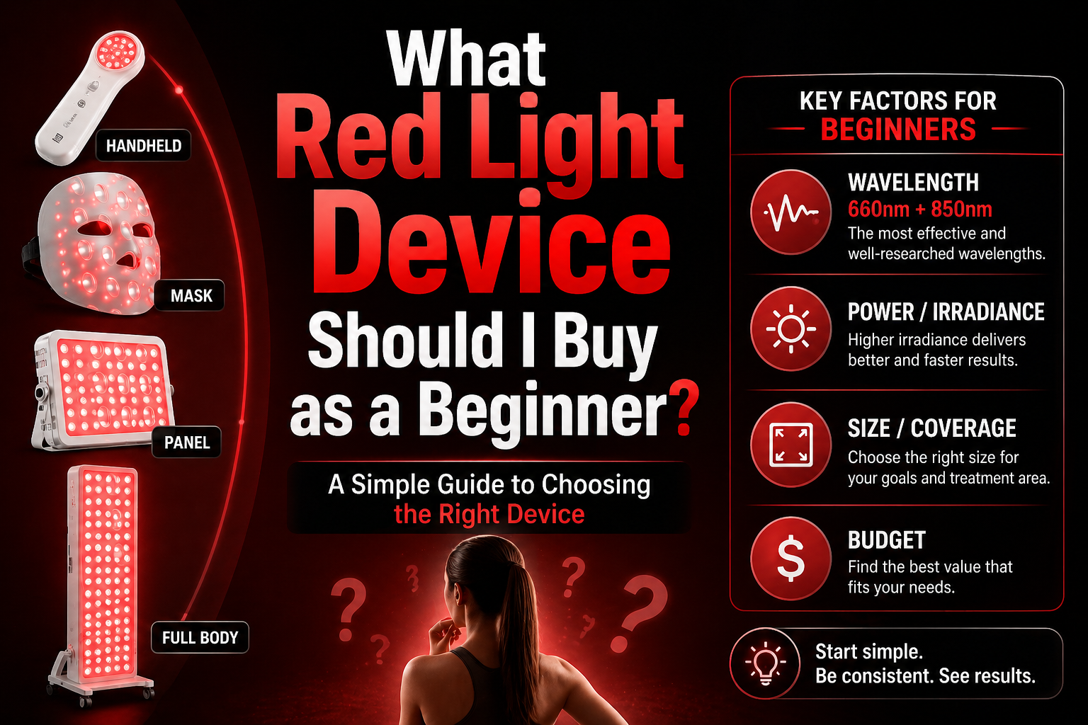 What Red Light Device Should I Buy as a Beginner?