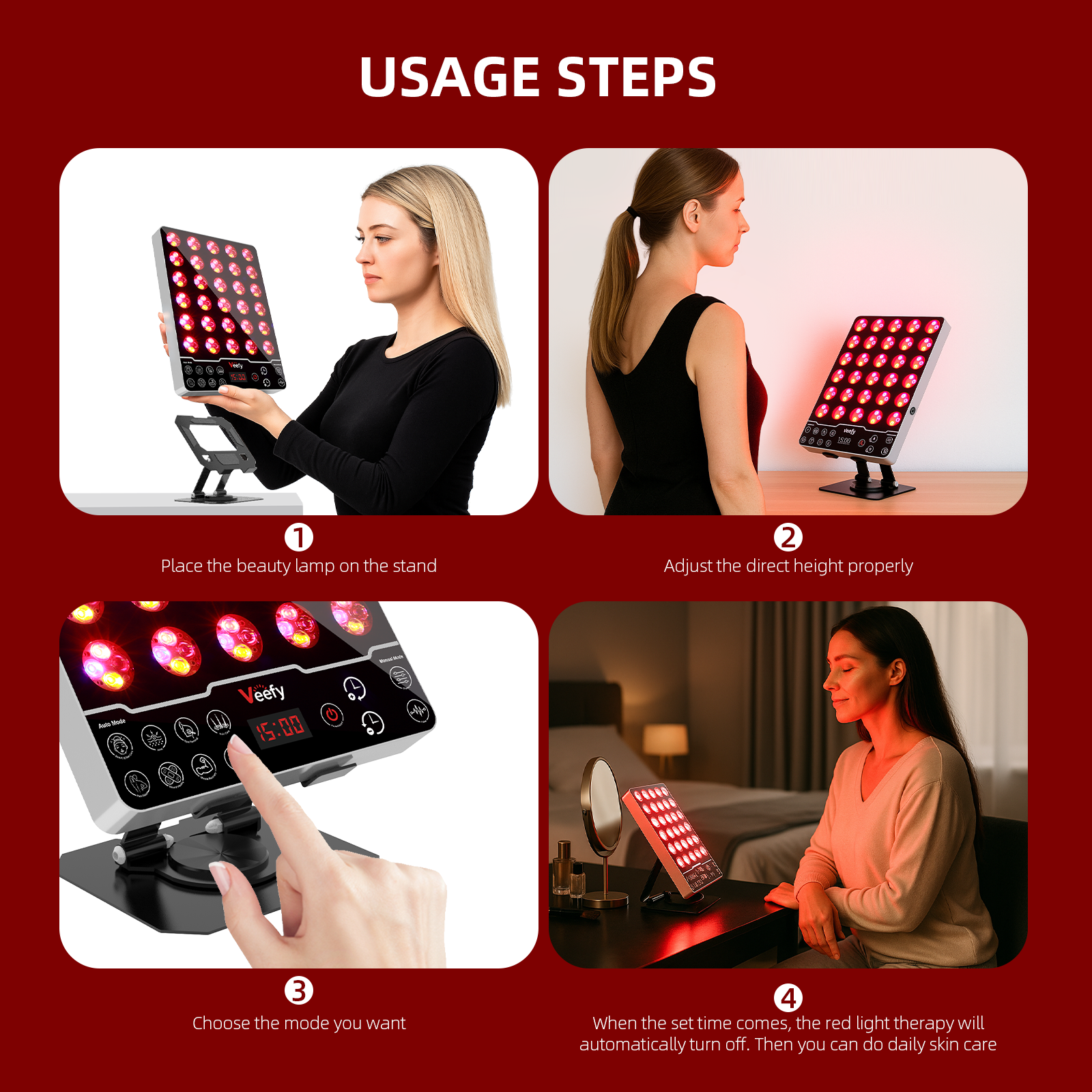 Red Light Therapy Panel  V-P48