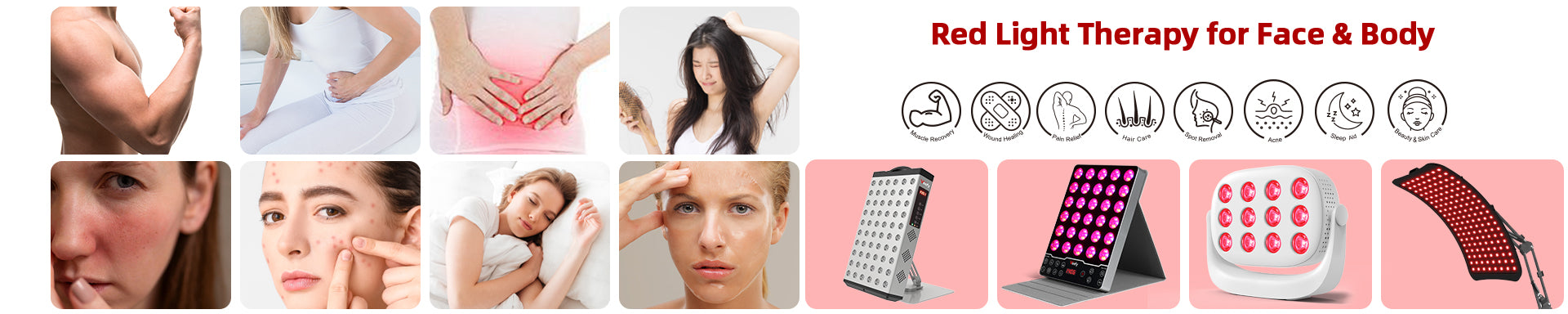 Veefy Red Light Therapy Products